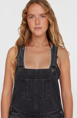 Essentials Twill Dungaree Women - Black Out