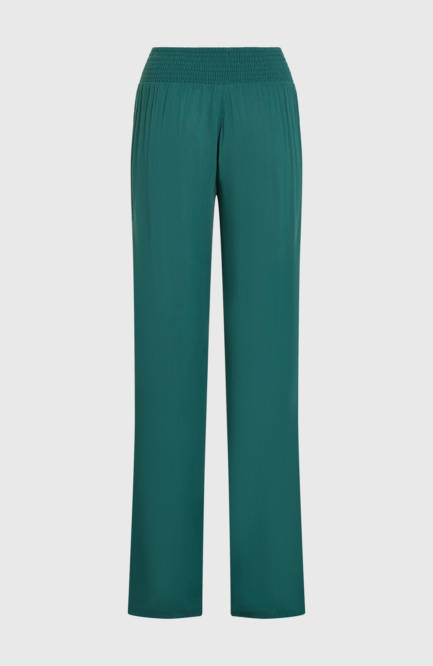 Johnny Smocked Waist Pants Women - Botanical Heat