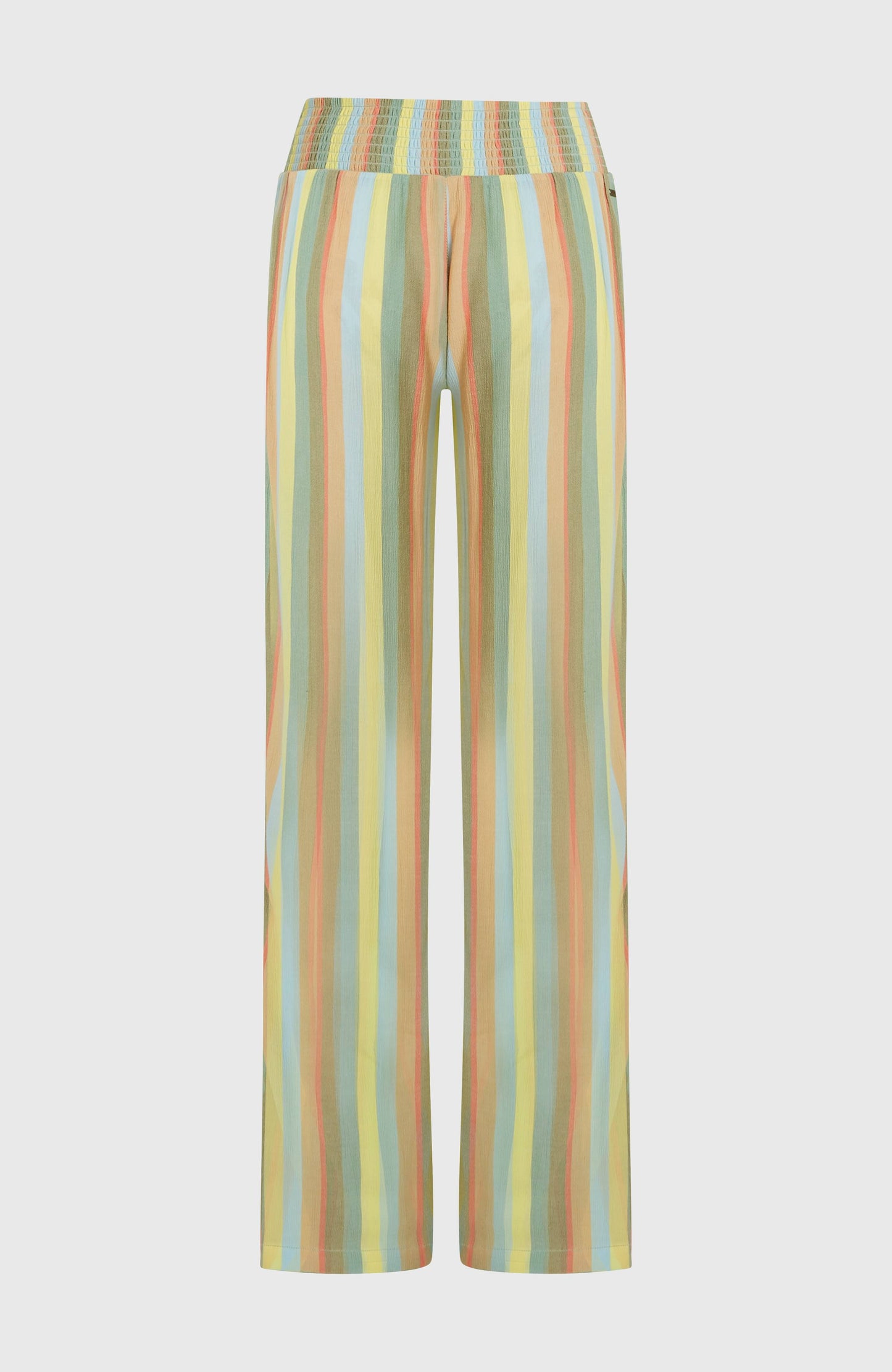 Johnny Smocked Waist Pants Women - Multi Must Haves Stripe