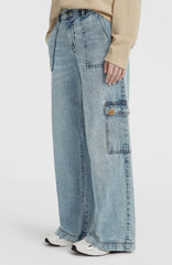 O'Riginals Denim Cargo Pants Women - Denim Blue