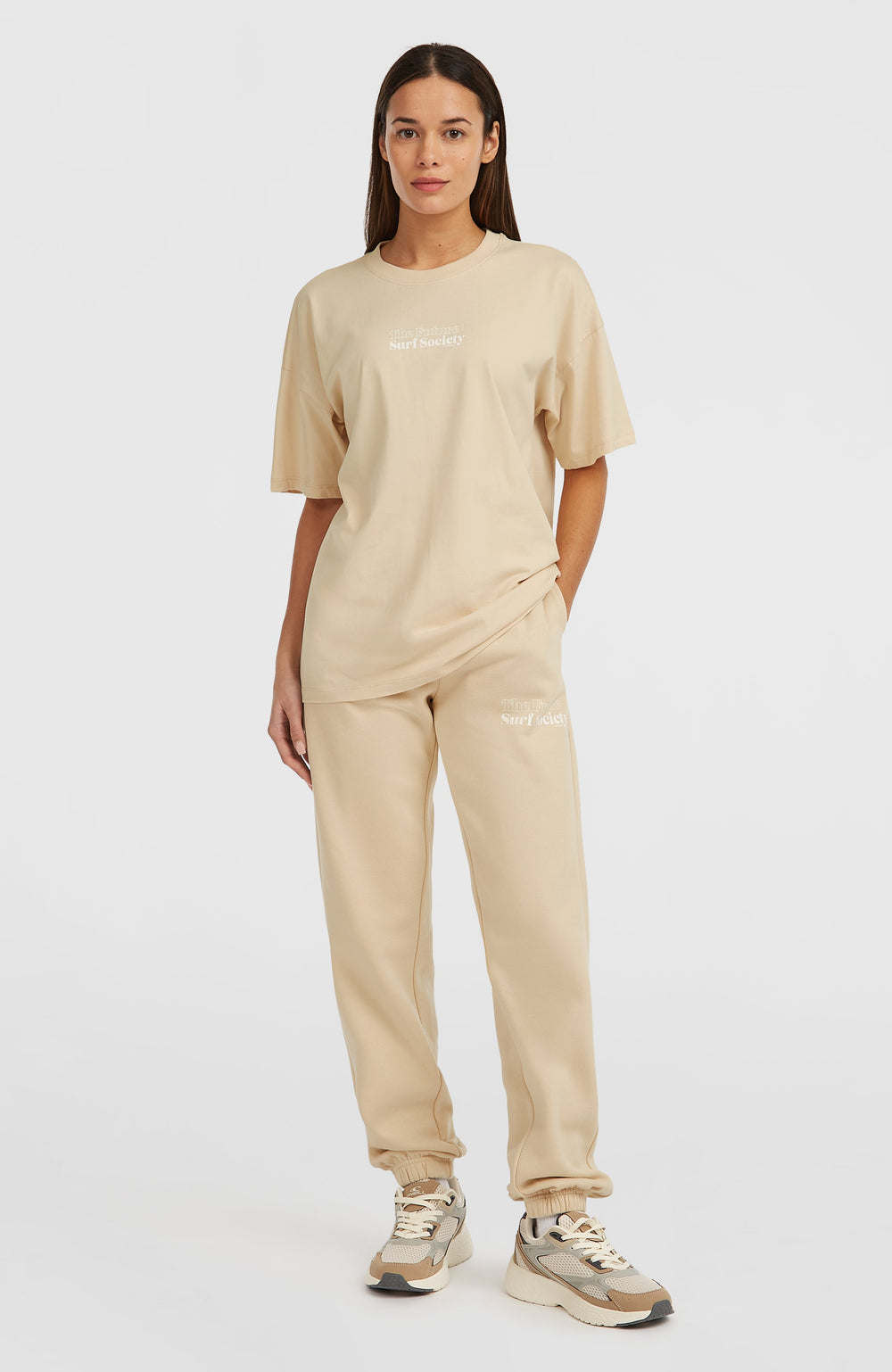 Future Surf Society Sweatpants Women - Macaron