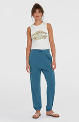 Beach Vintage Sweatpants Women - Copen Blue