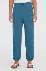 Beach Vintage Sweatpants Women - Copen Blue