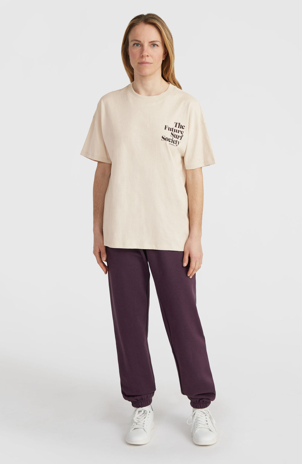Future Surf Society Sweatpants Women - Aubergine
