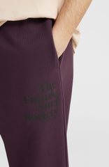 Future Surf Society Sweatpants Women - Aubergine