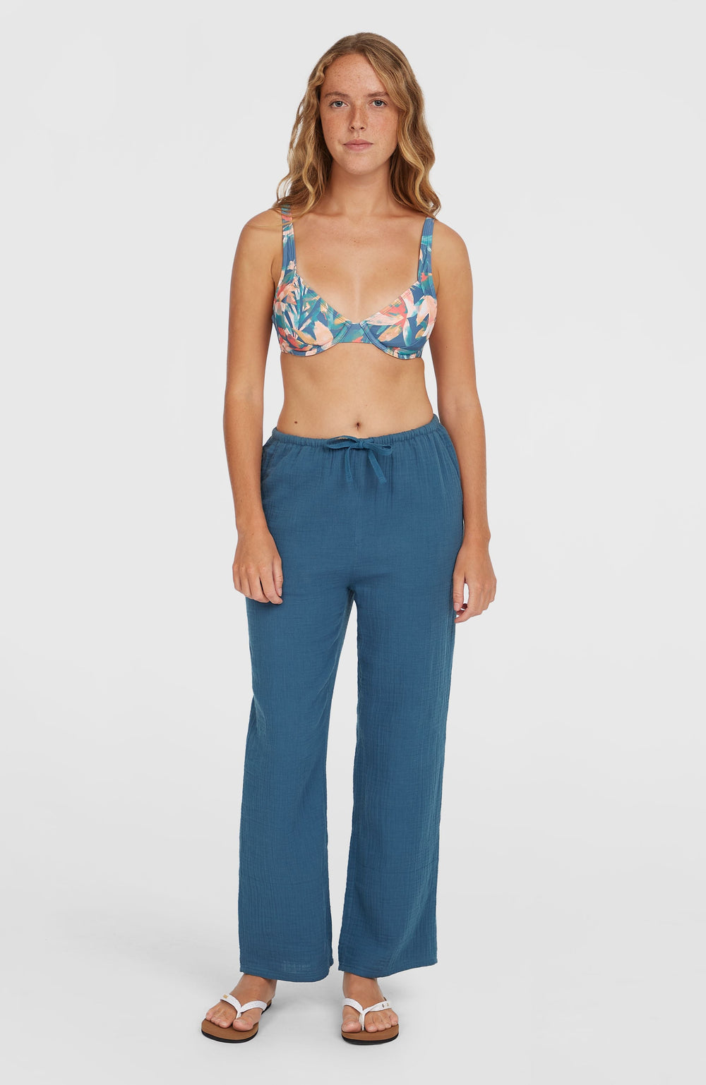 Brenda Pants Women - Copen Blue