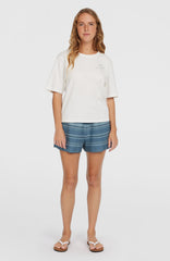 Bavaro Shorts Women - Blue Bavaro Stripe