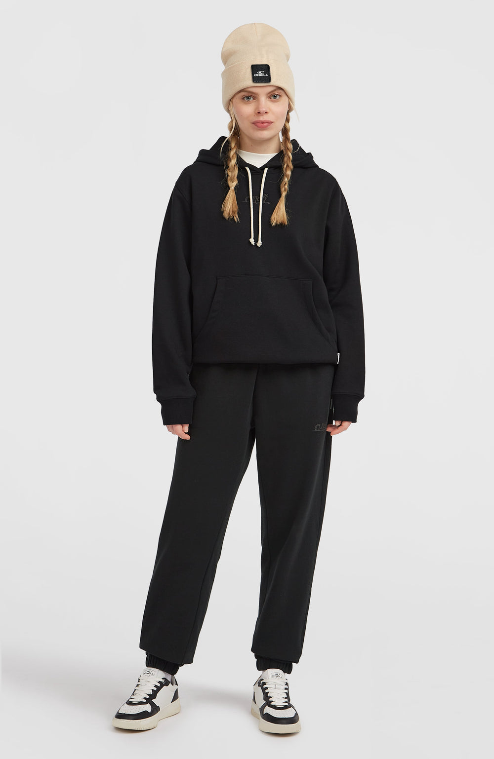 Essentials Script Sweatpants Women - Black Out