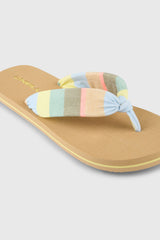 Ditsy Sun Sandals Women - Multi Must Haves Stripe