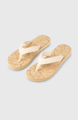 O'Neill Floral Sandals Women - Snow White