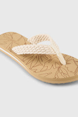 O'Neill Floral Sandals Women - Snow White
