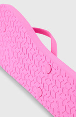 Profile Small Logo Sandals Women - Electric Fuschia