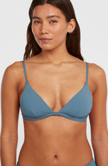 Seaside Tri Bikini Top Women - Copen Blue