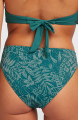 Rita Bikini Bottoms Women - Green Island Sky