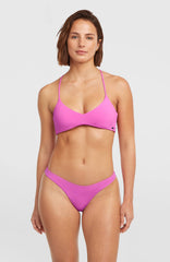 Huntington Bralette Bikini Top Women - Electric Fuschia