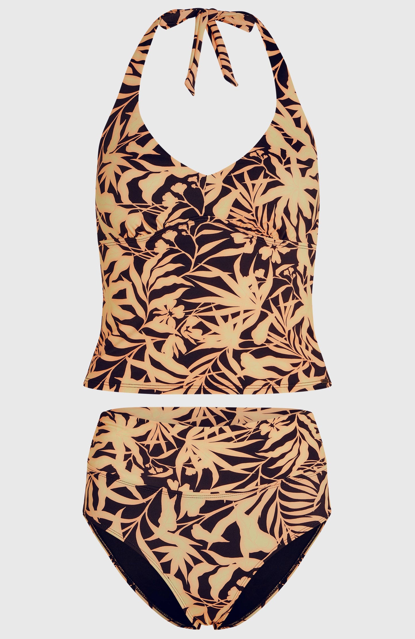 Tankini Bikini Set Women - Black Brazillian Sun