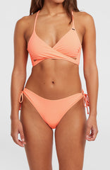 Rita Side-Tie Bikini Bottoms Women - Funky Peach