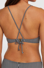 Essentials Baay Maoi Bikini Set Women - Black Micro Stripe