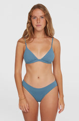 Seaside Tri Bikini Top Women - Copen Blue