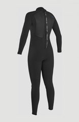 O'Neill Women Epic 5/4mm Back Zip Full Wetsuit Women – O'Neill Women|Wetsuits - A05 BLK/BLK/BLK