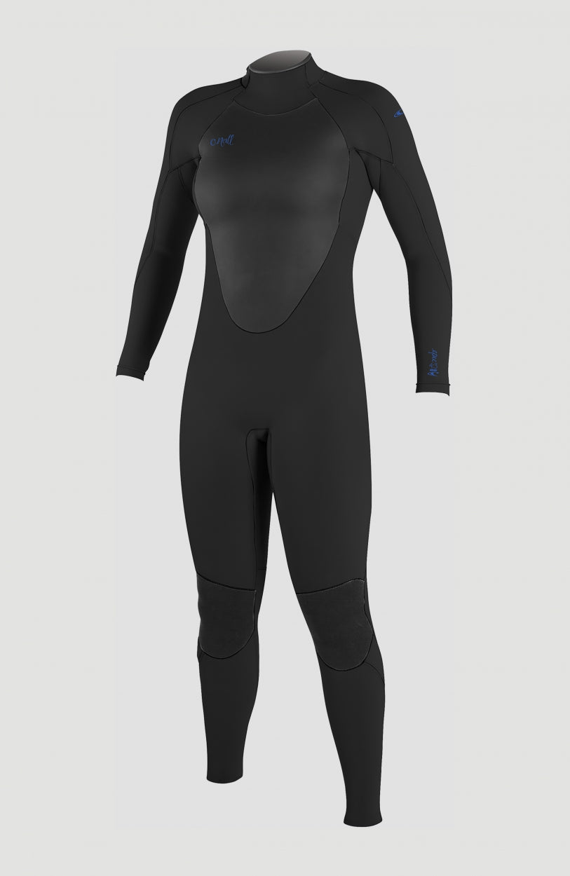 O'Neill Women Epic 4/3mm Back Zip Full Wetsuit Women – O'Neill Women|Wetsuits - A05 BLK/BLK/BLK