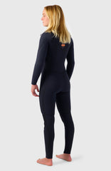 O'Neill Women Hyperfreak 4/3mm Chest Zip Full Wetsuit Women – O'Neill Women|Wetsuits - BLACK/BLACK
