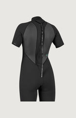 O'Neill Reactor-2 2mm Back Zip Shortsleeve Spring Wetsuit Women – O'Neill Women|Wetsuits - BLACK/BLACK