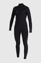 O'Riginals RG8 4/3mm Chest Zip Full Wetsuit Women - A05 BLK/BLK/BLK