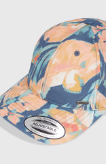 Seacoast Cap Women - Blue Painted Tropics