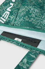 Coastal Print Tote Bag Women - Green Island Sky