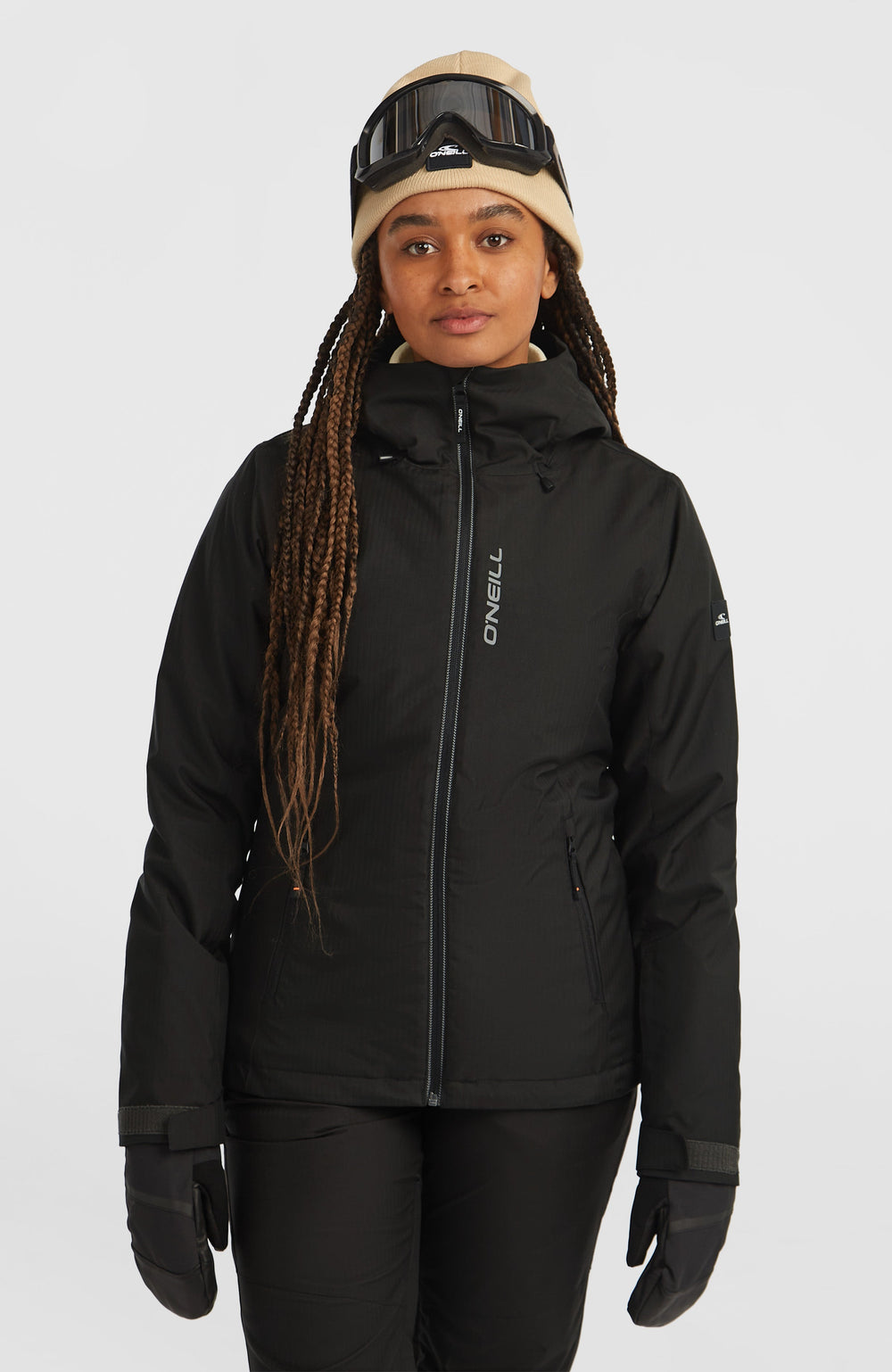 FWC'Cruz Melange Snow Jacket Women - Raven