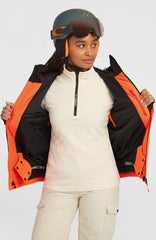 FWC'Cruz Triple Snow Jacket Women - Coffee Bean Colour Block