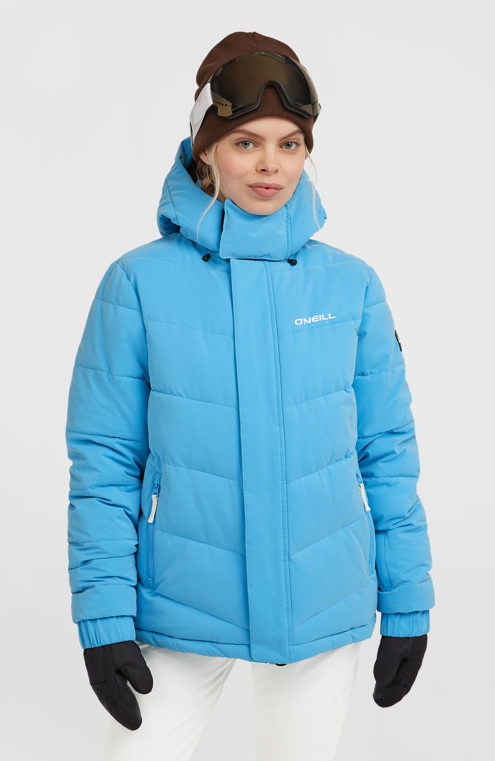 FWC'Cruz Hybrid Puffer Snow Jacket Women - Blue Poppy
