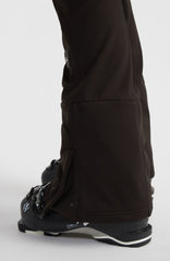 Blessed Softshell Hybrid Skinny Snow Pants Women - Black Out