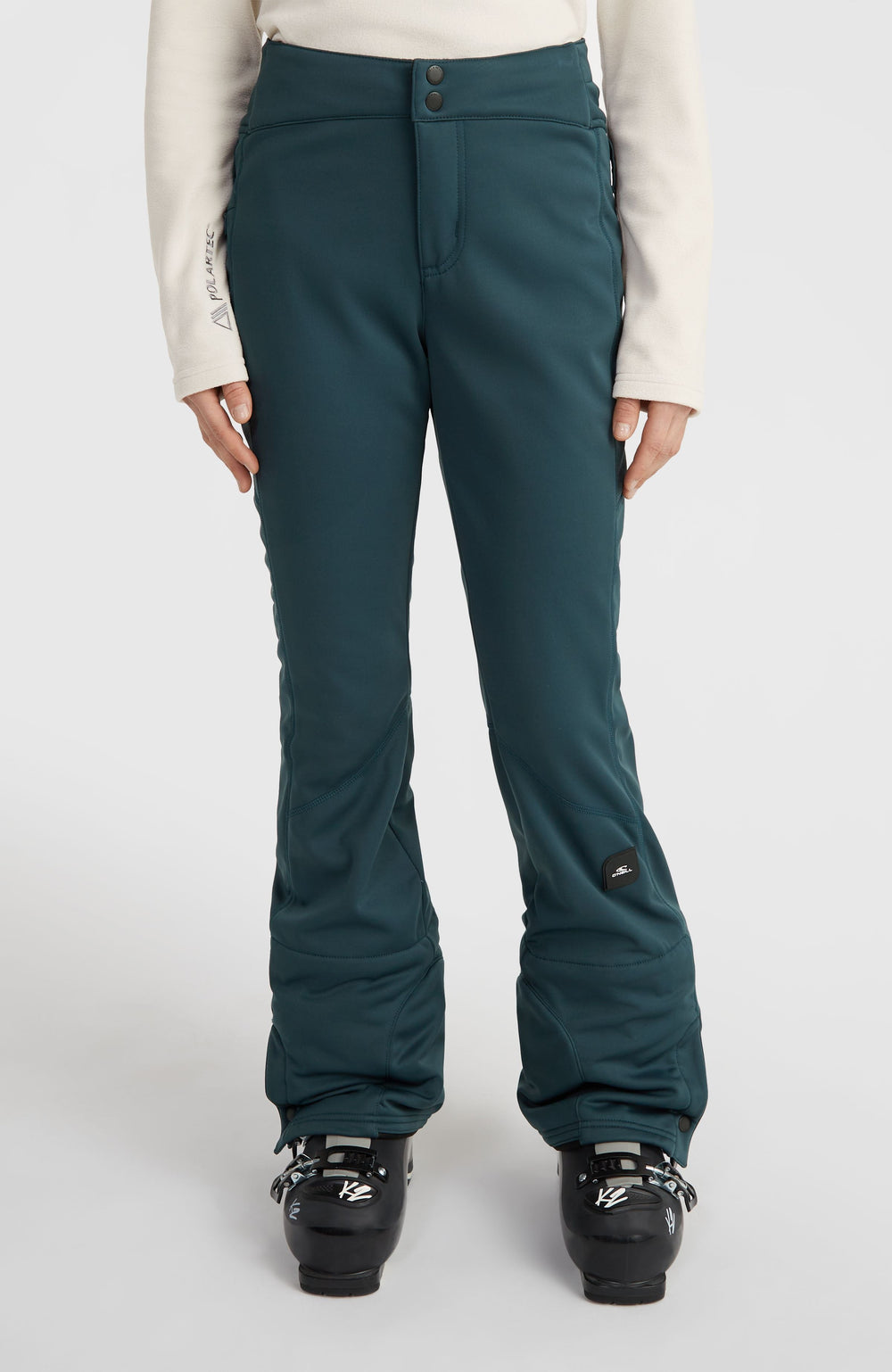Blessed Softshell Hybrid Skinny Snow Pants Women - Alma Steel
