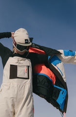 FWC'Peak Bib Snow Pants Women - Macaron Colour Block