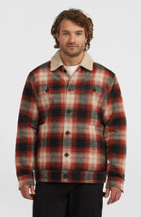 O'Riginals Fleece-Lined Jacket Men - Bonfire Check