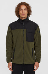 Utility Polartec® 200 Full-Zip Fleece Men - Forest Night Colour Block