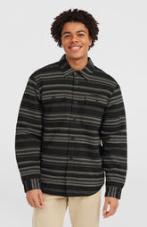 Must-Have Fleece-Lined Shirt Men - Black Bavaro