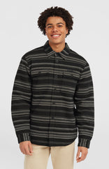Must-Have Fleece-Lined Shirt Men - Black Bavaro