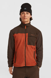 FWC'Peak Polartec® Fleece Men - Coffee Bean Colour Block