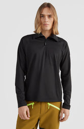 Clime Half-Zip Fleece Men - BlackOut - A