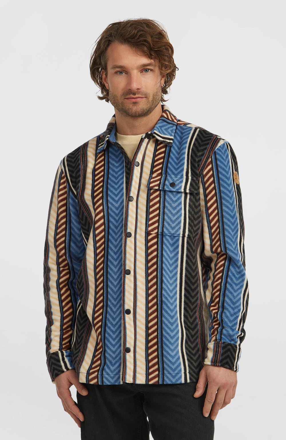 O'Riginals Superfleece Shirt Men - Blue Vintage O'Neill Stripe