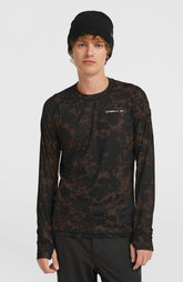 Baselayer Top Men - Black/Beige Quarry