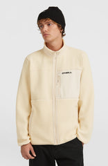Must-Have High-Pile Full-Zip Fleece Men - Macaron