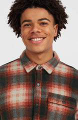 O'Riginals Superfleece Shirt Men - Bonfire Check