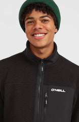 Must-Have High-Pile Full-Zip Fleece Men - Black Out
