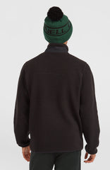 Must-Have High-Pile Full-Zip Fleece Men - Black Out