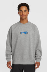 Essentials 90s Logo Crew Sweatshirt Men - Silver Melee