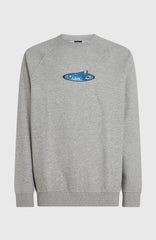 Essentials 90s Logo Crew Sweatshirt Men - Silver Melee